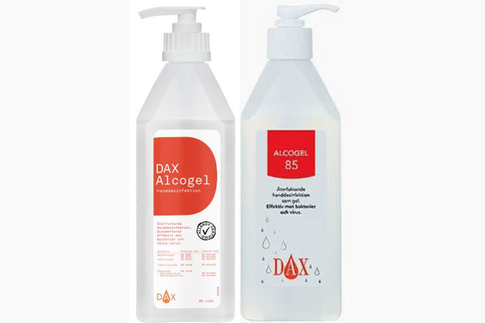 Handdesinfektion Dax Alkogel
