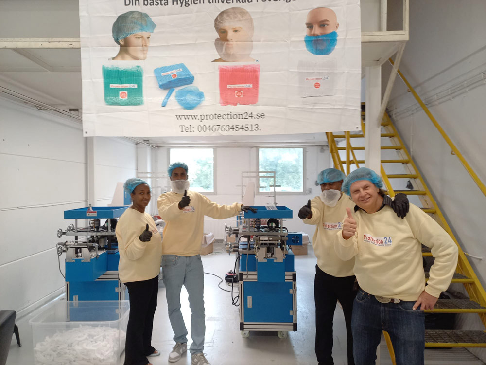 Teamet i fabriken